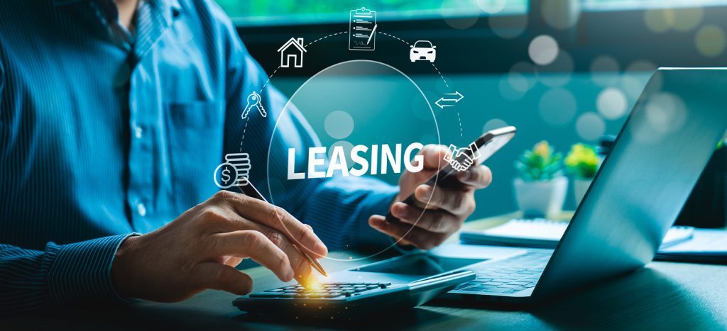 Gráfico ilustrativo sobre los beneficios del leasing para la movilidad empresarial.